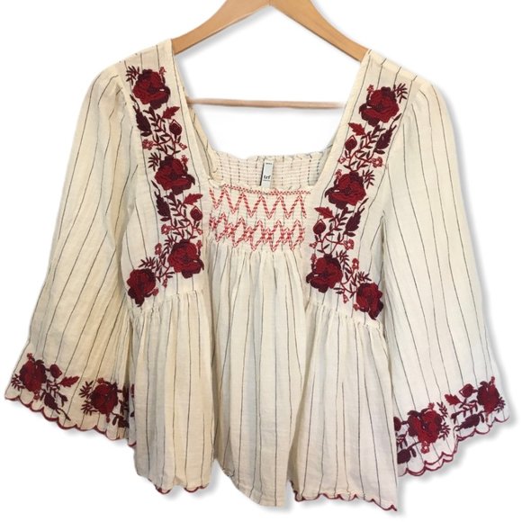 Zara Trafaluc Collection Floral Blouse Size S - Picture 2 of 7